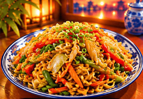 48 Bami Goreng Currynudeln