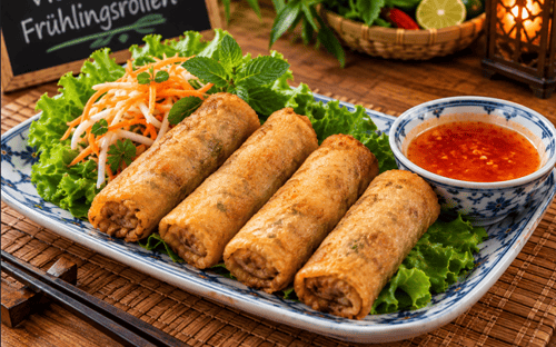 15 Vietnamesische Frühlingsrollen (4 Stk.)