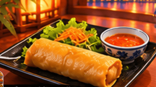 13 Frühlingsrolle Vegetarisch 