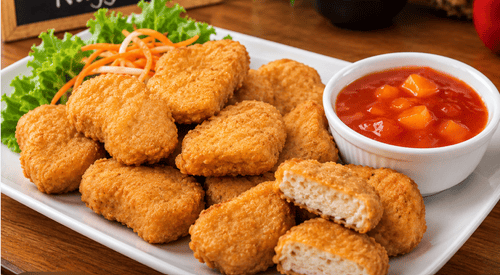 15b Asia Chicken Nuggets mit Süß-Sauer-Sauce (6 Stk)