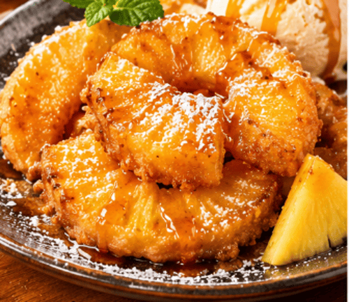D2 Gebackene Ananas