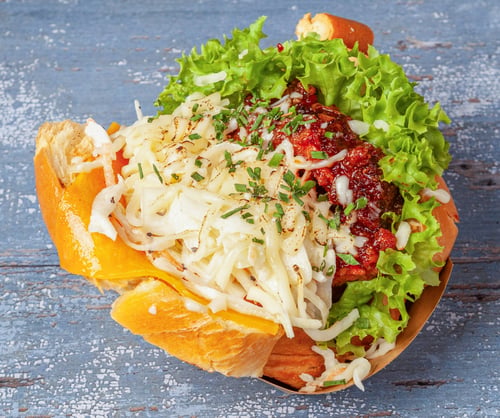 Cheesy Spicy Chicken Sandwich