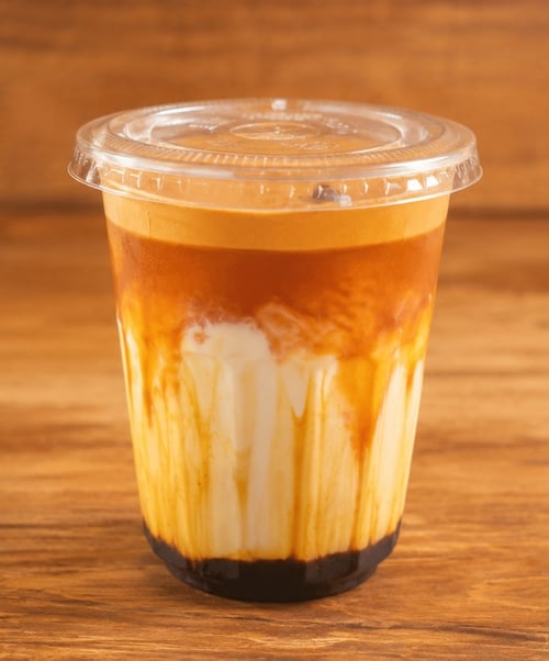 Signature iced coffee latte
