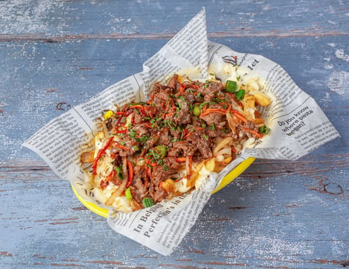 Bulgogi Pulled Cheese Fries