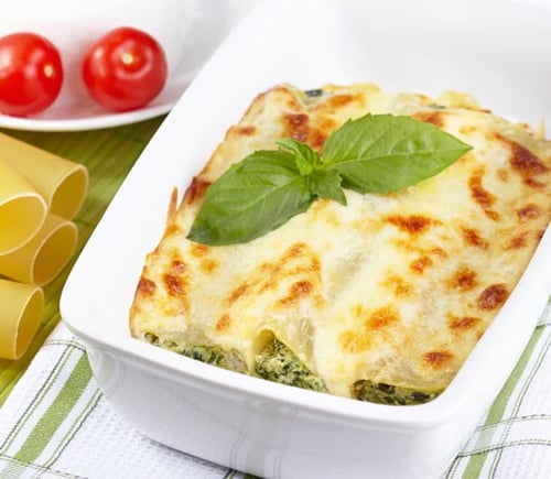 Cannelloni mit Béchamelsauce