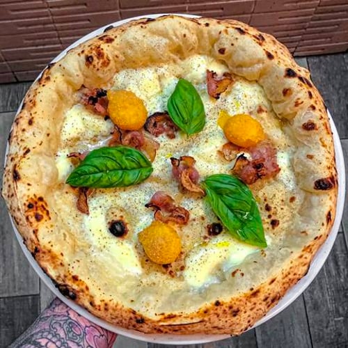 Pizza Carbonara 