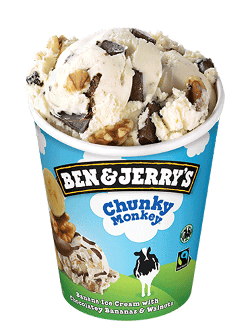 Ben & Jerry's Chuncky Monkey (465ml)