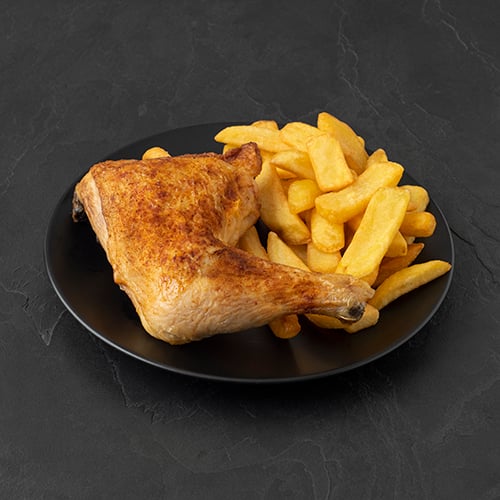 Kippenbout kindermenu