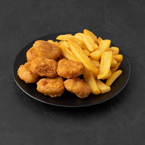 Kipnuggets kindermenu