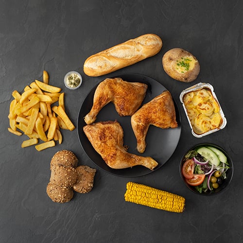 Kippenbout Menu