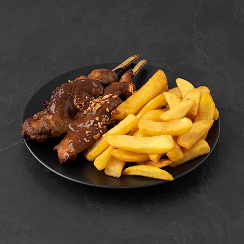 Kipsaté kindermenu