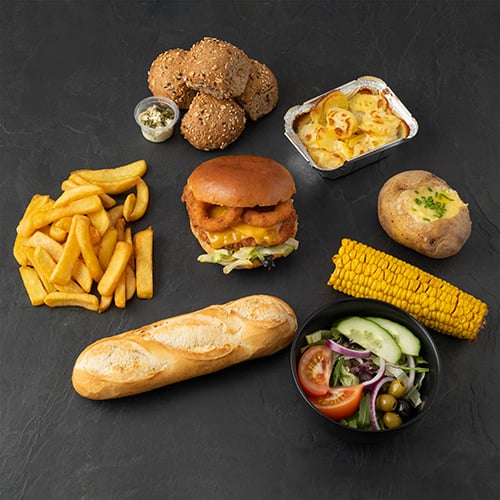 O-Ring Cheese Chickenburger Menu