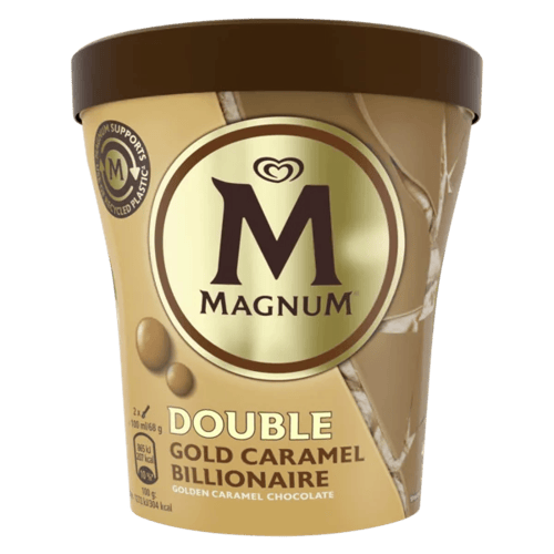 Magnum Double gold caramel billionaire  440ml