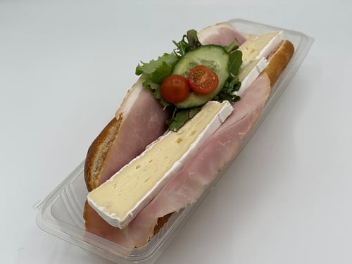 Broodje met beenham en brie