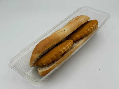 Broodje met 2 kaassoufflé’s