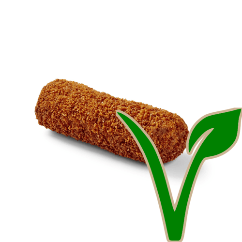 Veganistische draadjesvleeskroket