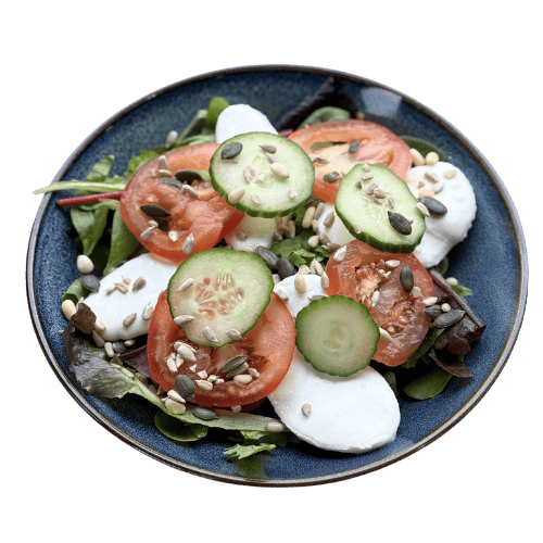 Caprese salade groot