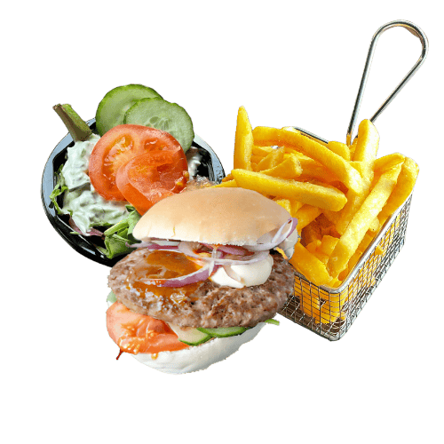 Hamburger speciaal menu