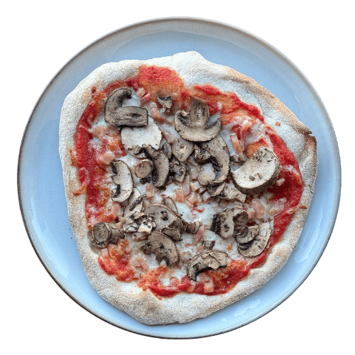 Kleine Pizza Funghi 20 cm