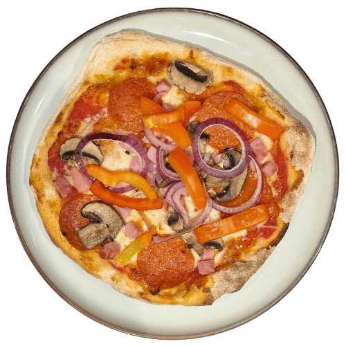 Grote Pizza Quattro Stagioni  30cm