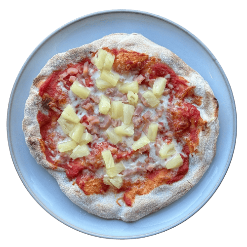 Kleine Pizza Hawaii 20 cm