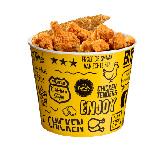 Chickenbucket 12 stuks