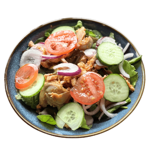 Spicy chicken salade groot