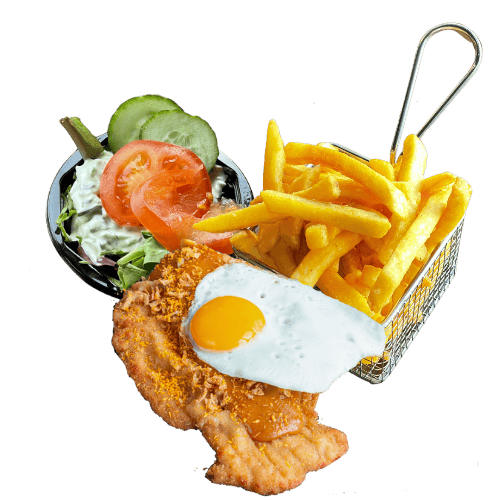 Oosters schnitzel menu