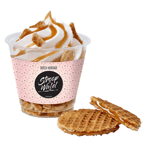 Sundae special Stroopwafel