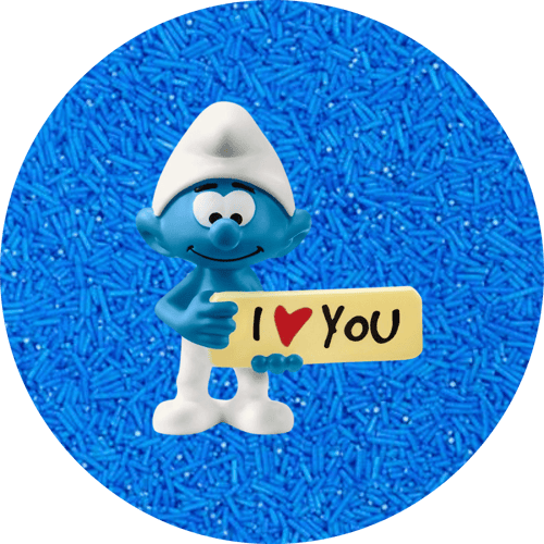 Smurfen dip