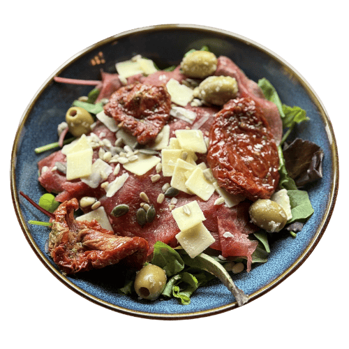 Carpaccio salade groot