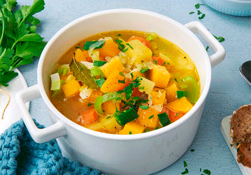 Wruckeneintopf mit Kasseler