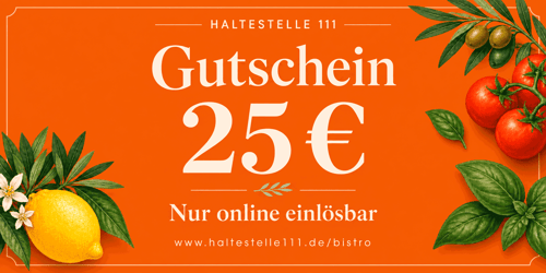 25€ Online Gutschein