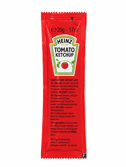 Ketchup beutel