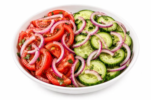 Tomaten- & Gurkensalat 