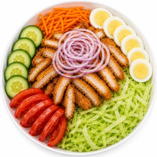 Crispy Chicken Salat