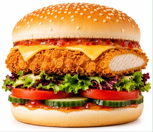 Crunchy-Chicken-Burger