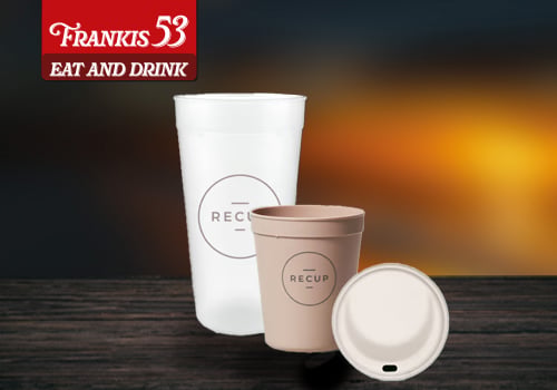 ReCUP  Becher + Deckel