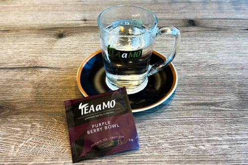 TEAaMO Purple Berry Bowl