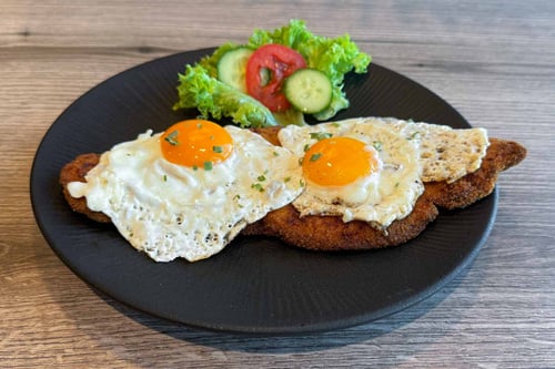 Spiegeleischnitzel