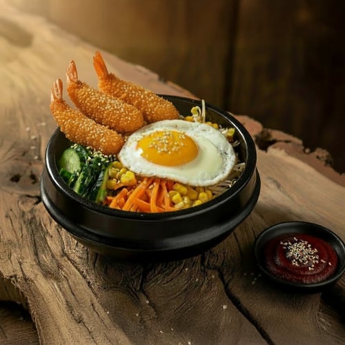 Bibimbap Ebi Fried