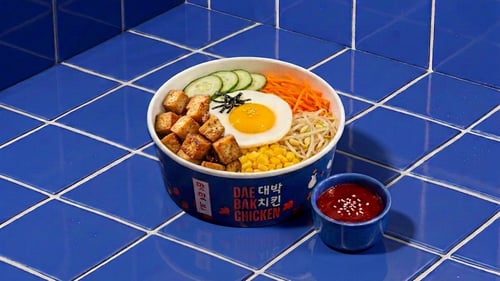 Bibimbap fried Tofu