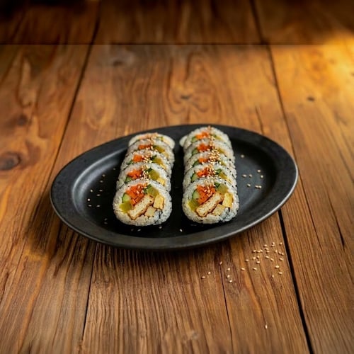 Tofu kimbap roll