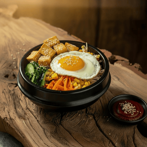 Bibimbap fried Tofu