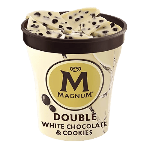 Magnum Double White Chocolate & Cookies