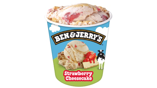 Ben & Jerry's Strawberry Cheesecake