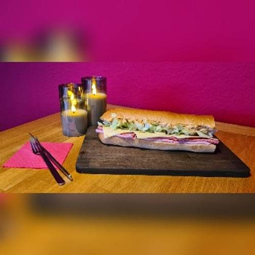 6 Croque Schinken & Salami