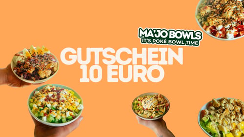 MA'JO Bowl Gutschein 10€