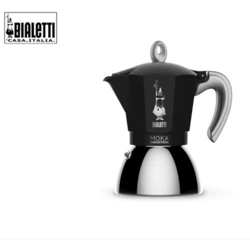 Bialetti New Moka Induktion 2  Tassen Scwarz