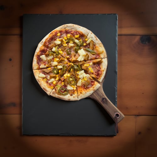 32 Pizza vegan Karibik